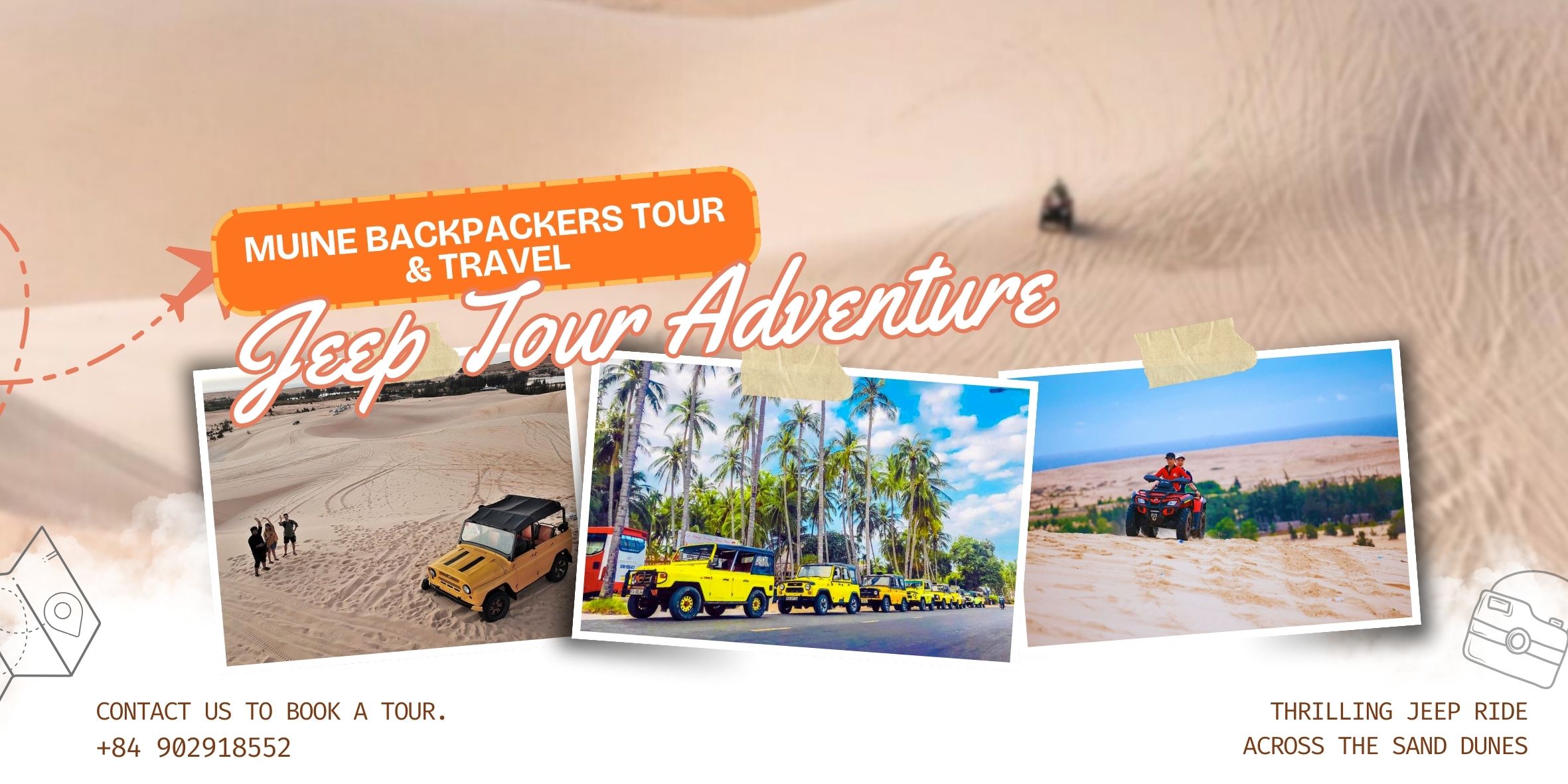 Trusted travel service provider in Muine and Vietnam